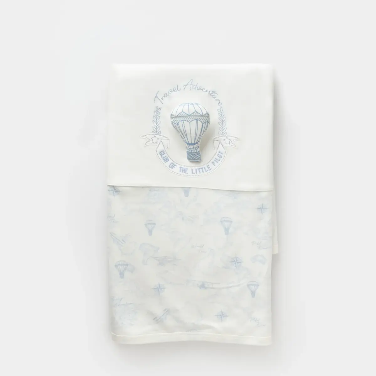 Bibaby Battaniye Travel Adventure 85x90cm Mavi Bibaby Battaniye Travel Adventure 85x90cm Mavi