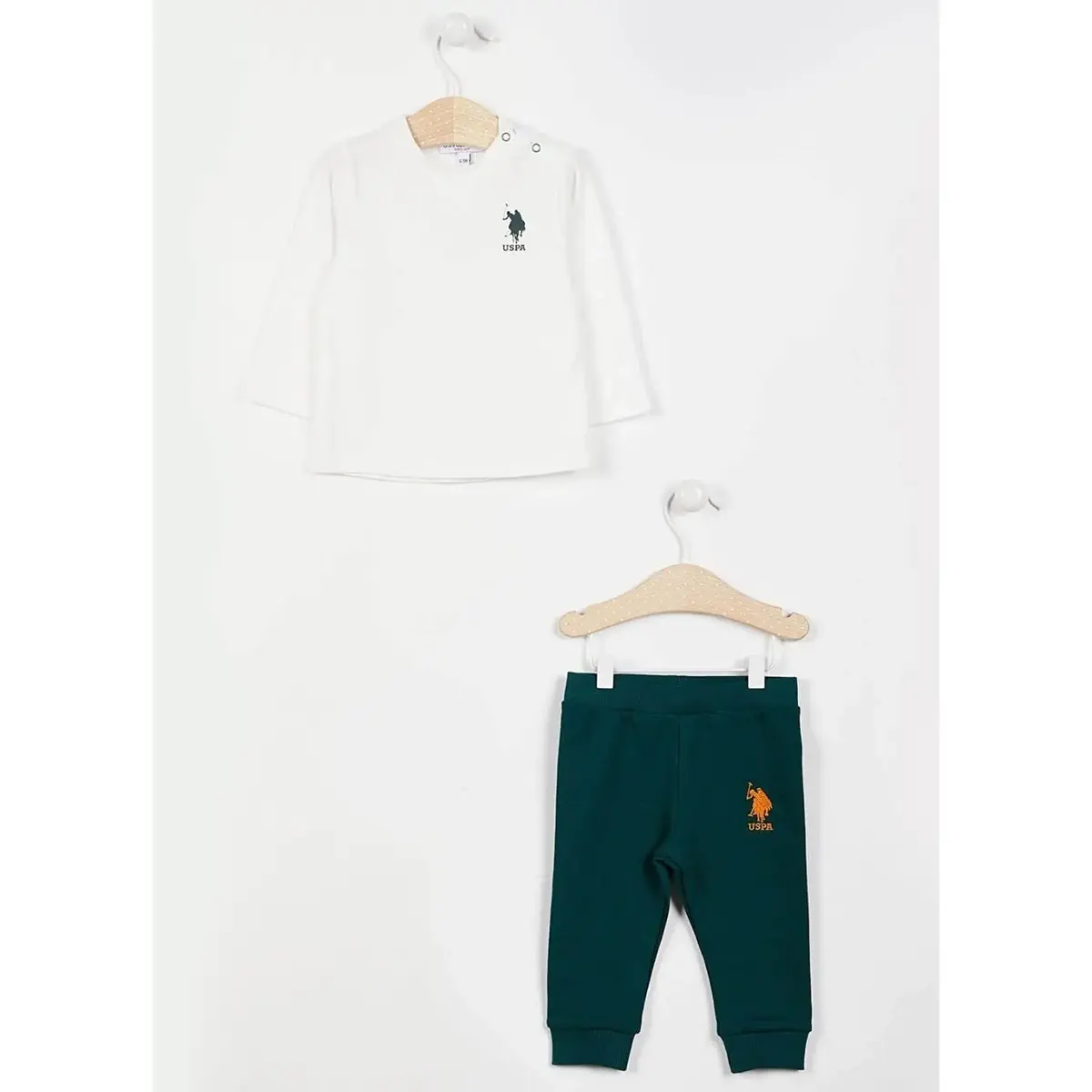 U.S. Polo 3lü Takım Uzun Kol Cam