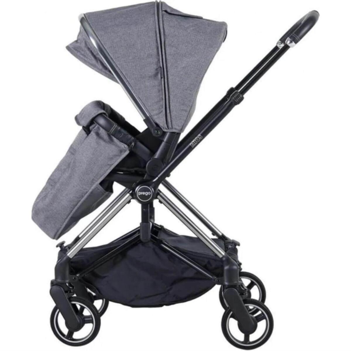 Prego 2066 Mios Travel Sistem Bebek Arabası Gri