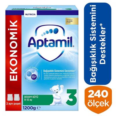 Aptamil 3 Devam Sütü 1200 Gr