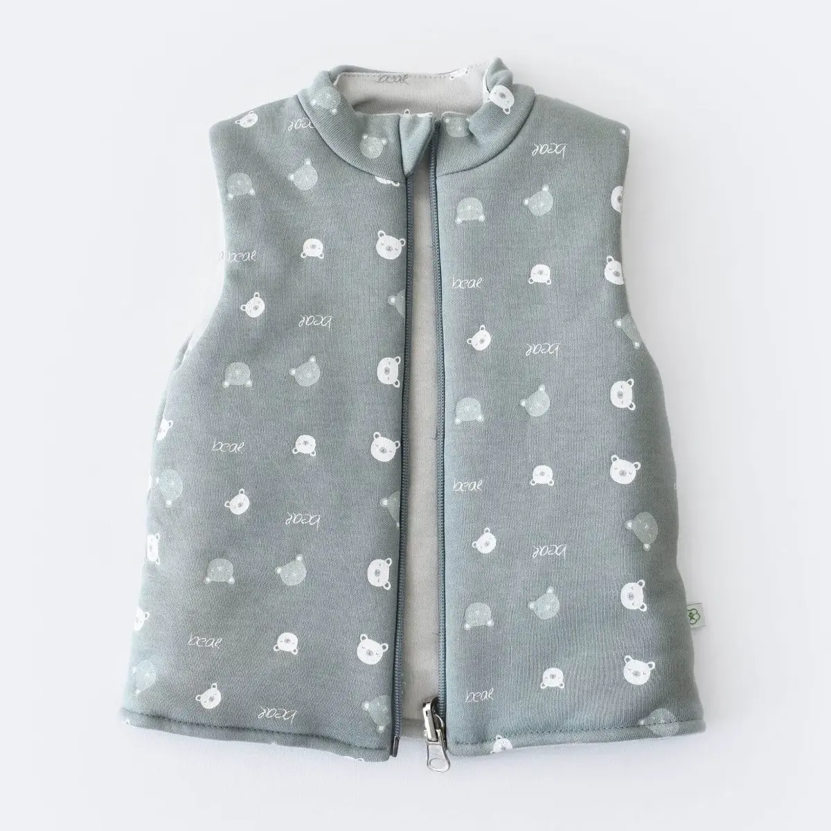 Bibaby Organik 3lü Takım Hug Me Bear Kar Melanj