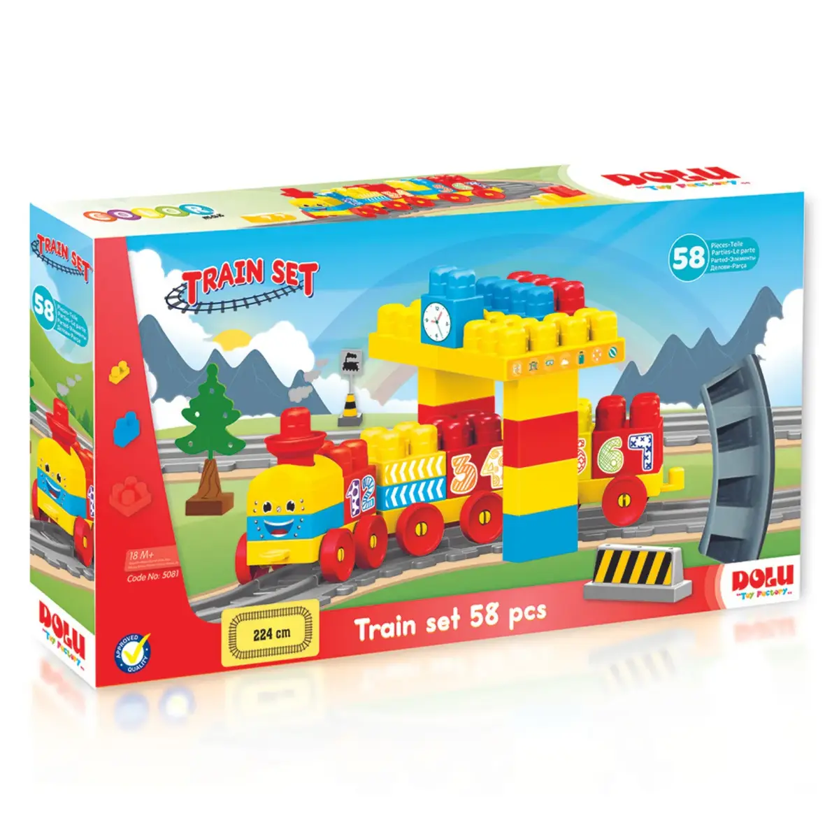Tren Set 58 Parça