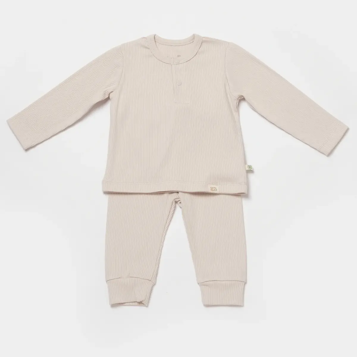 Bibaby Organik 2li Takım Modal Nature Relax Bej