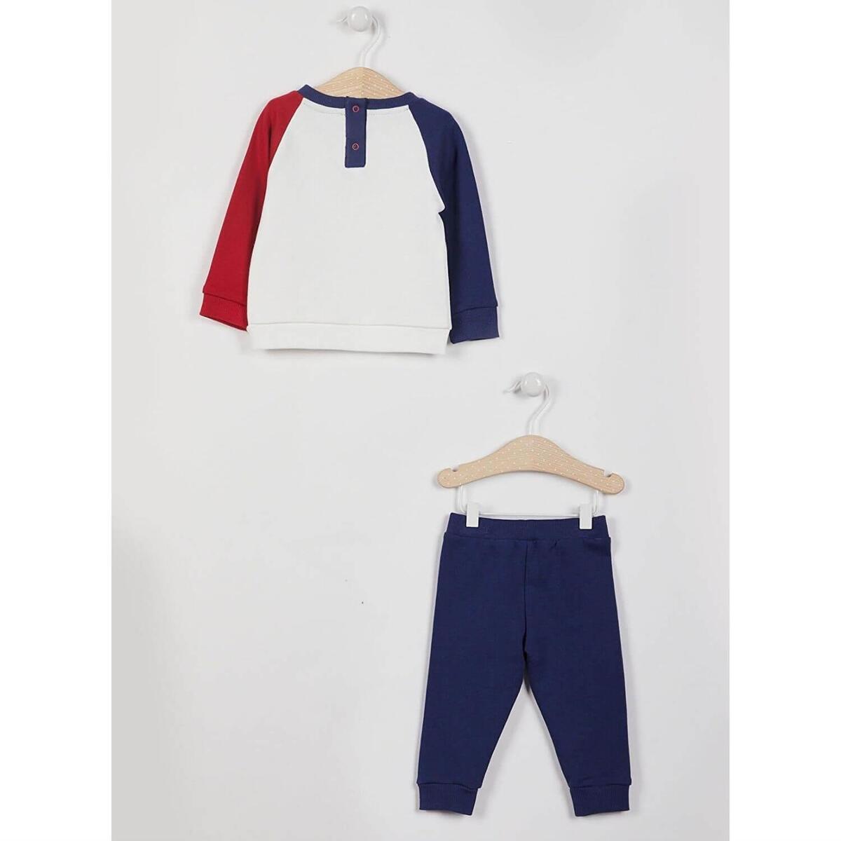 U.S. Polo 2li Takım Uzun Kol Krem