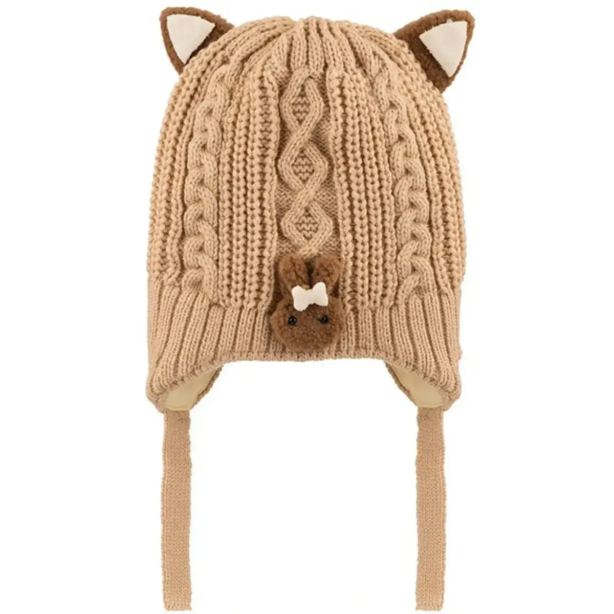 Kitti Eldiven Atkı Bere Takım 1-4 Yaş Bej Asortili