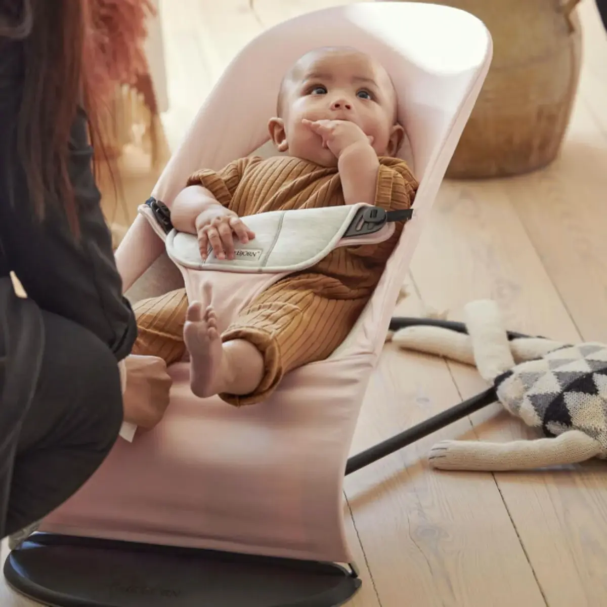 Babybjörn Balance Soft Ana Kucağı Cotton Jersey Light Pink Grey