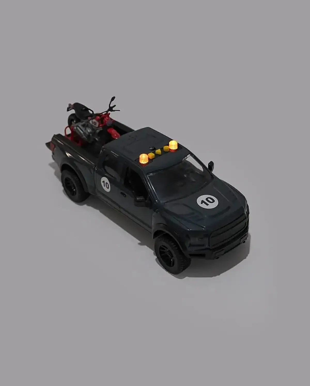 Let's Drive Sesli ve Işıklı Pikap ve Motosiklet