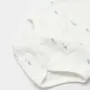 Bibaby Organik Body Kısa Kol Sun The Sail Ekru - Mavi