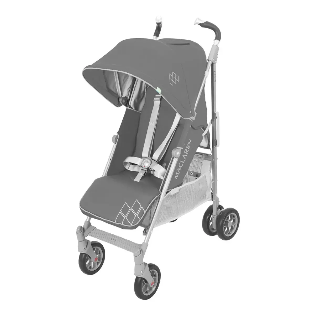 Maclaren Techno XT 2018 Bebek Arabası Charcoal Silver
