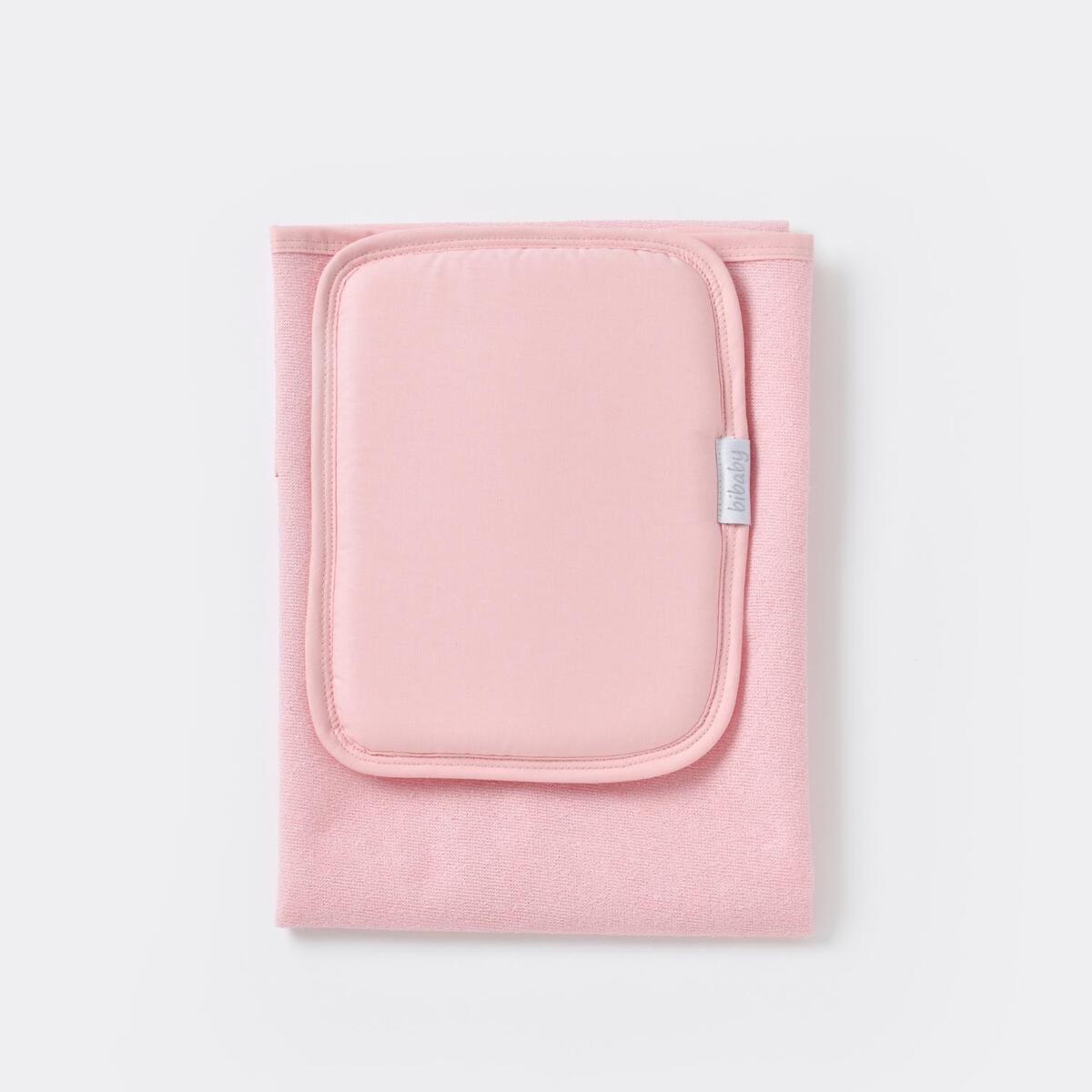 Bibaby Organik Yastıklı Muşamba Pratik Alt Açma Pembe