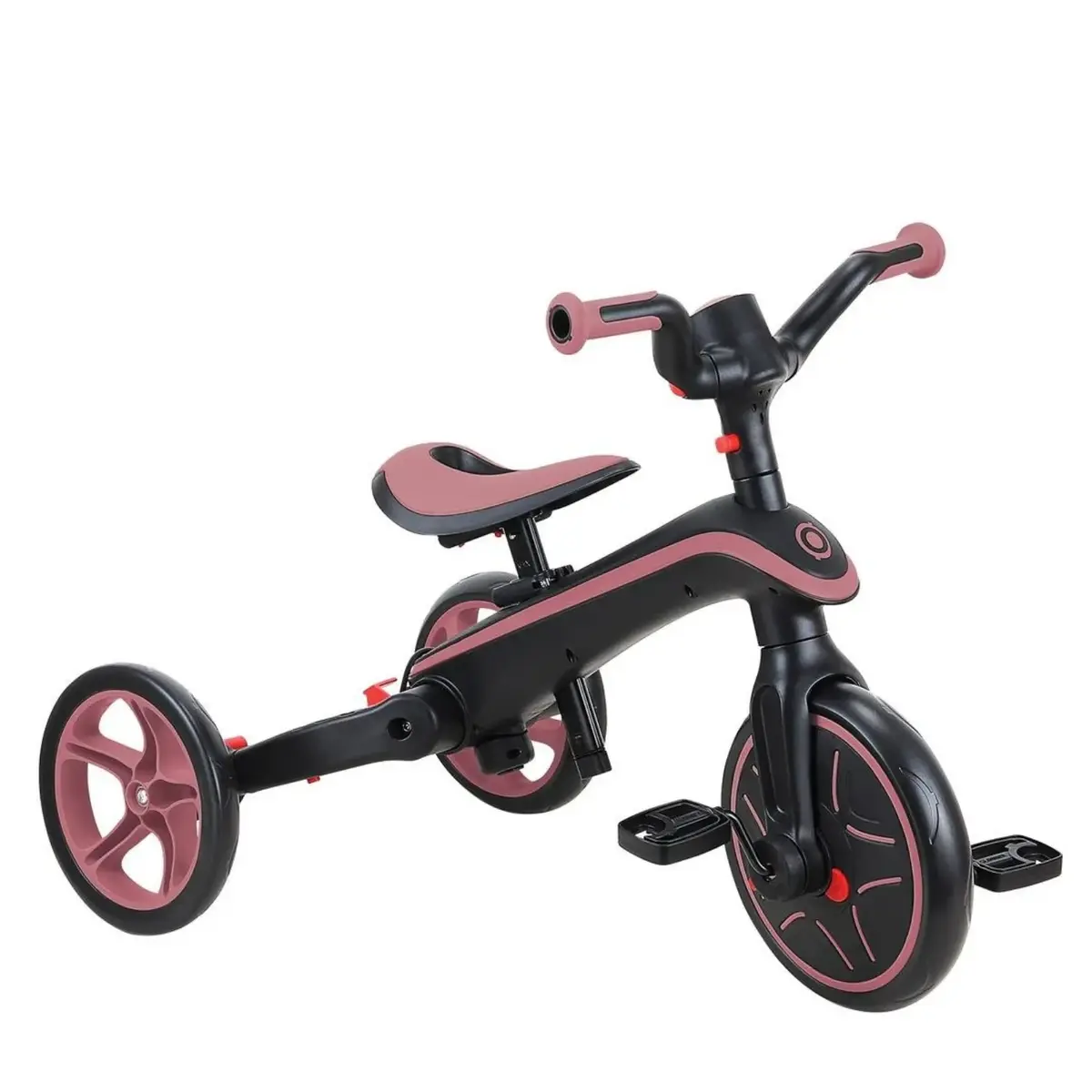 Globber Explorer 4in1 Katlanabilir Bisiklet - Koyu Pastel Pembe
