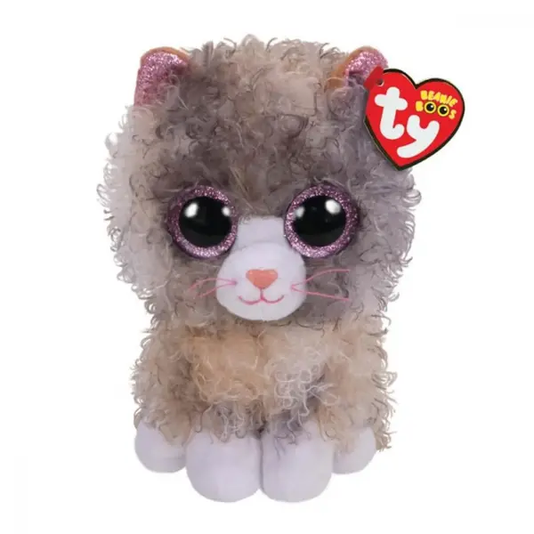 Ty Peluş Tbd Gray Curly Hair Cat Reg