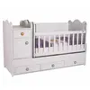 Babyhope 830 Büyüyen Beşik 70x180 cm Beyaz