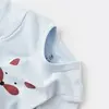 Bibaby Body Kısa Kol Summer Special Mavi