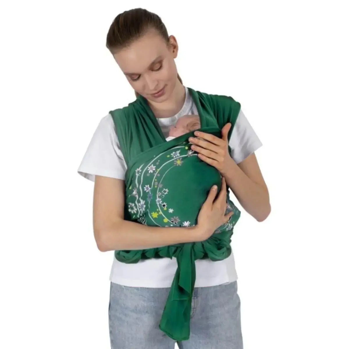 Sevi Bebe Bebek Taşıma Şalı Turkuaz