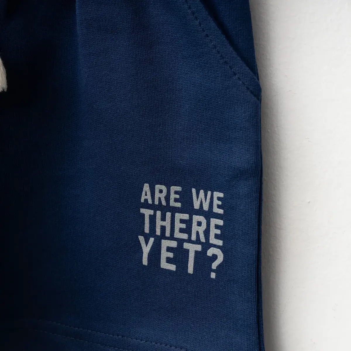 Winimo Şort Are We There Yet Baskılı Lacivert