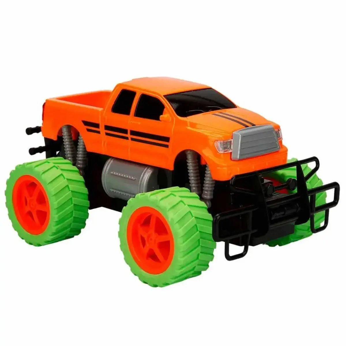 Uzaktan Kumandalı Neon Jumbo Wheels USB Şarjlı Araba 26 cm 1:18 