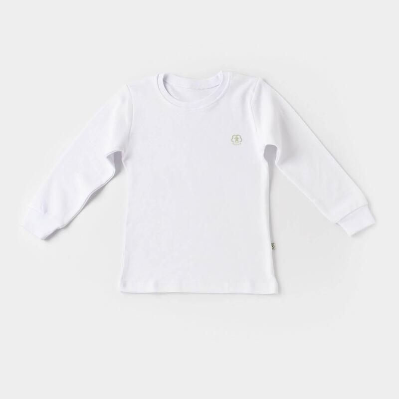 Bibaby Organik Sweatshirt Little Basic Beyaz
