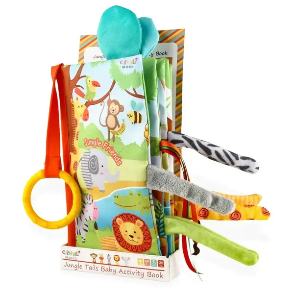 Carnival Baby&Kids Kuyruklu Hışırtılı Bebek Aktivite Kitabı