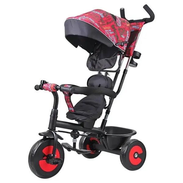 Prego Happy Dino İtmeli Bisiklet Kırmızı