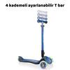 Globber Elite Deluxe Işıklı Scooter Lacivert
