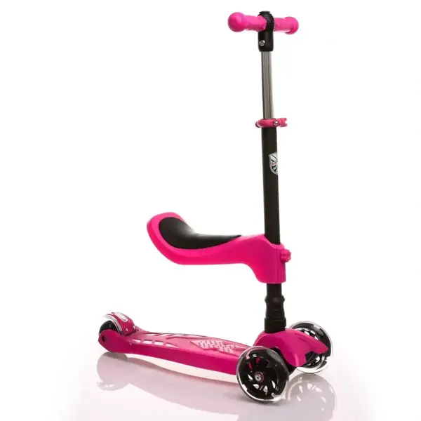 Babyhope Oturaklı Scooter 2in1 Pembe