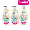 Uni Baby Şeffaf Bebek Şampuanı 900 ml x 3 Adet