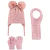 Kitti Eldiven Atkı Bere Takım 1-4 Yaş Açık Pembe Asortili