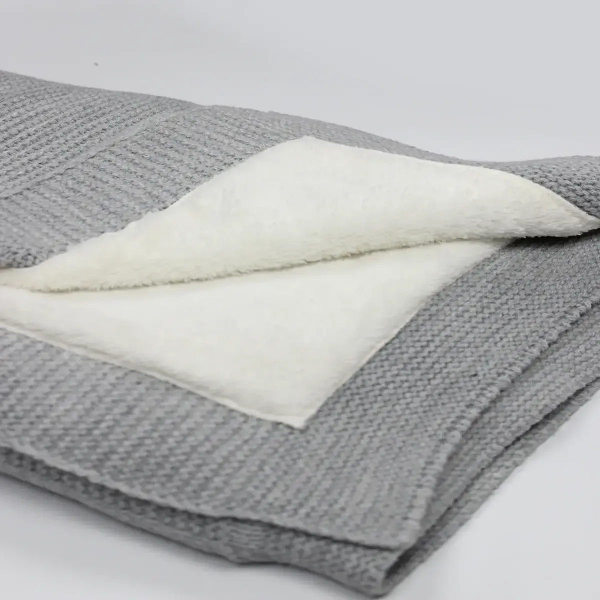 Bistyle Battaniye Welsoft Triko Winter Time 80x95cm Koyu Gri