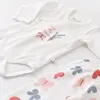 Bibaby Organik Zıbın Takımı Wild Flowers Coral