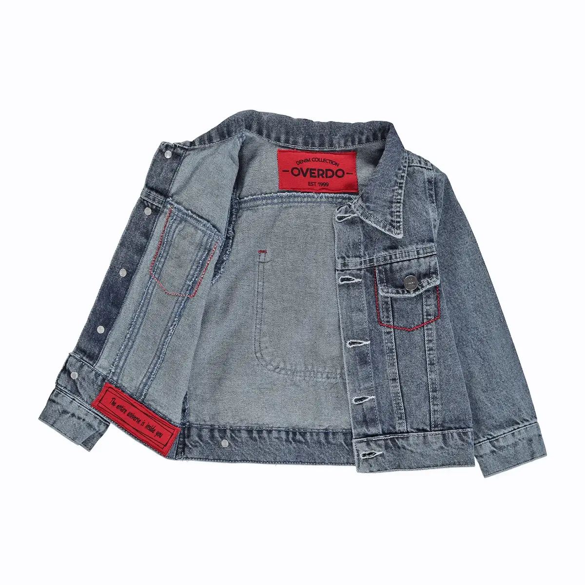 Overdo Ceket Ayıcıklı Kot