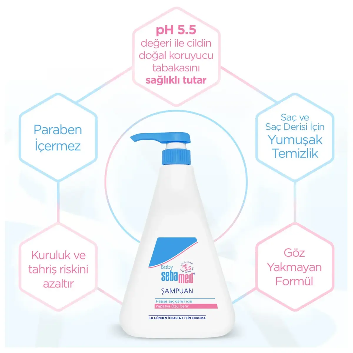 Sebamed Bebek Şampuanı 750 ml