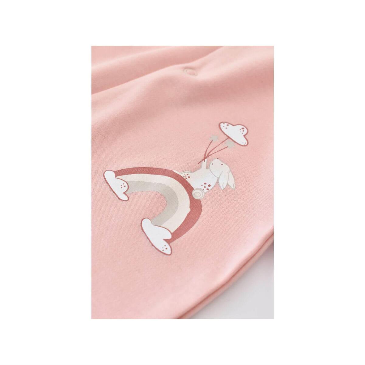 Bibaby Organik Tulum Live Color Rabbit Somon