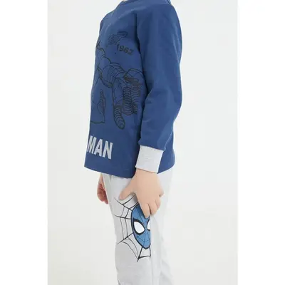 RolyPoly Spider Man Pijama Takımı Cobalt