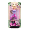 Barbie Sonsuz Hareket Bebeği Sarışın Desenli Taytlı