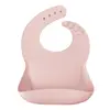 OiOi Silikon Mama Önlüğü 6+ Ay Pinky Pink