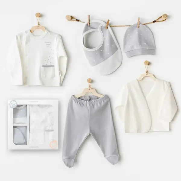 Andy Wawa Hastane Çıkışı 5li Mommy's Little Star Ekru