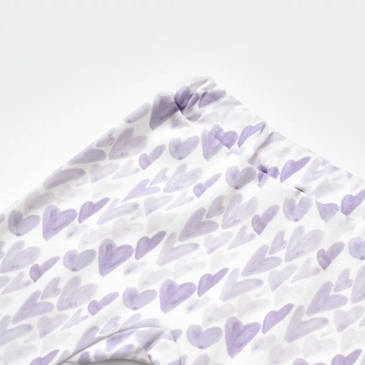 Bibaby Organik Pijama Takımı Love You Baby Yellow Lavander