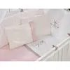 Meltem Smart Kral Beşik 60x120 cm Beyaz -  Tiny Ballerina Pembe