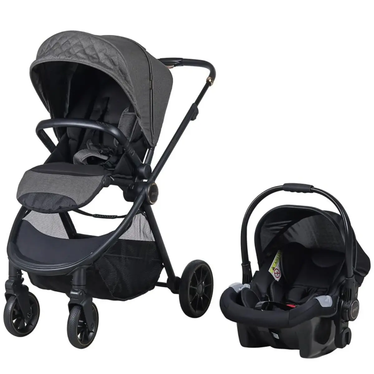 Prego 2028 Venüs Travel Sistem Bebek Arabası Bej