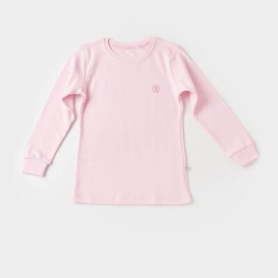 Bibaby Organik Sweatshirt Little Basic Pembe