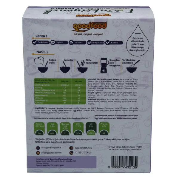 Good Food Yaban Mersinli Granola 280 gr