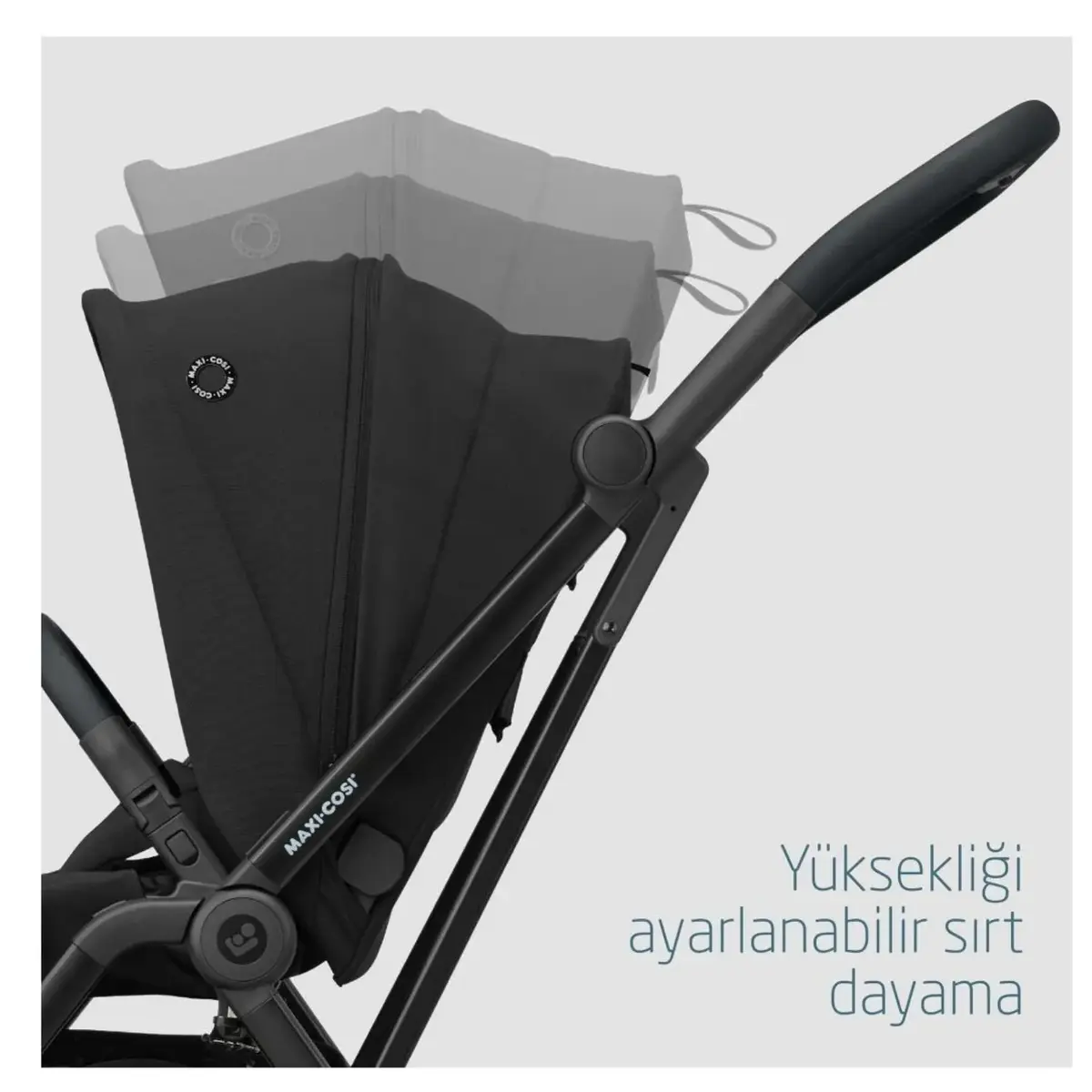 Maxi-Cosi Leona2 Bebek Arabası Essential Black