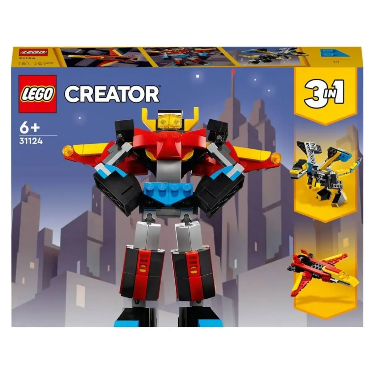 LEGO Creator 3’ü 1 Arada Süper Robot 31124