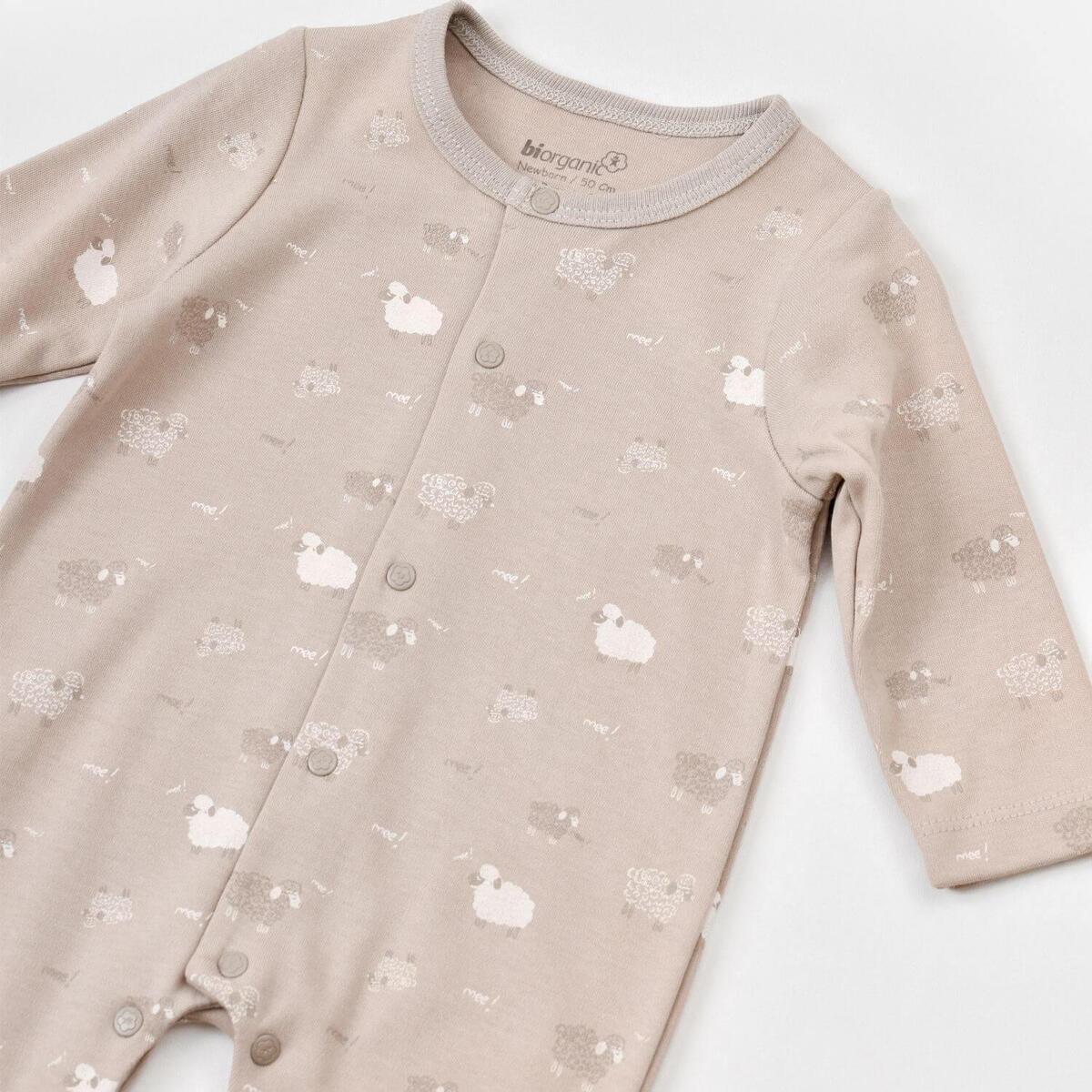 Bibaby Organik Tulum Curly Sheep Bej