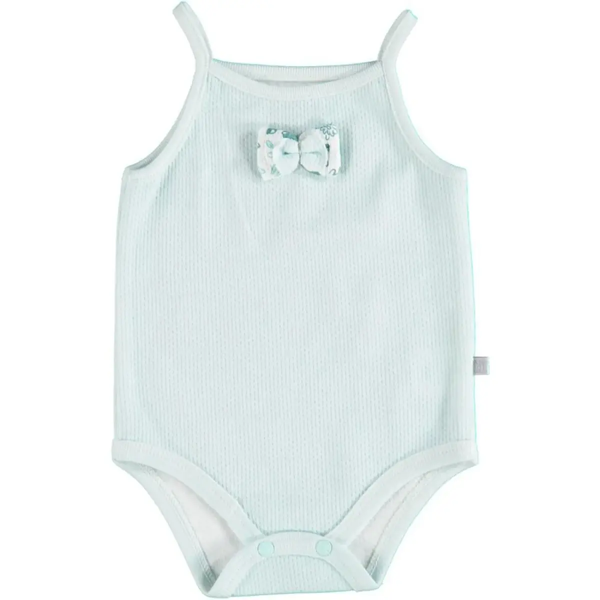 Bibaby Body Green Flowers Mint