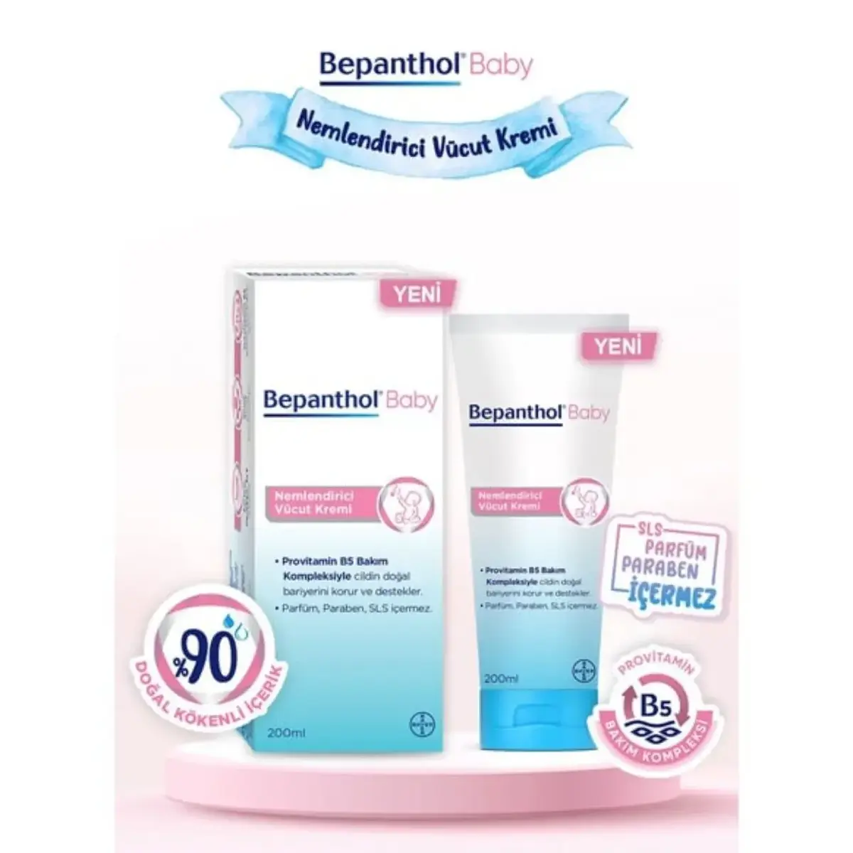 Bepanthol  Baby Nemlendiricili Vücut Kremi 200 ml
