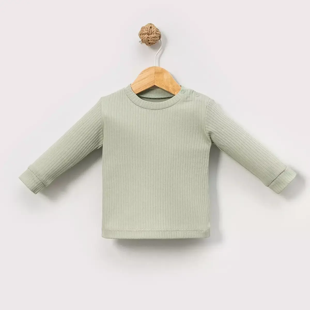 Angeltouch Sweatshirt Raporlu Yeşil