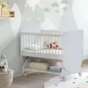 Pratik Sallanır Sepet Beşik 50x90cm Beyaz