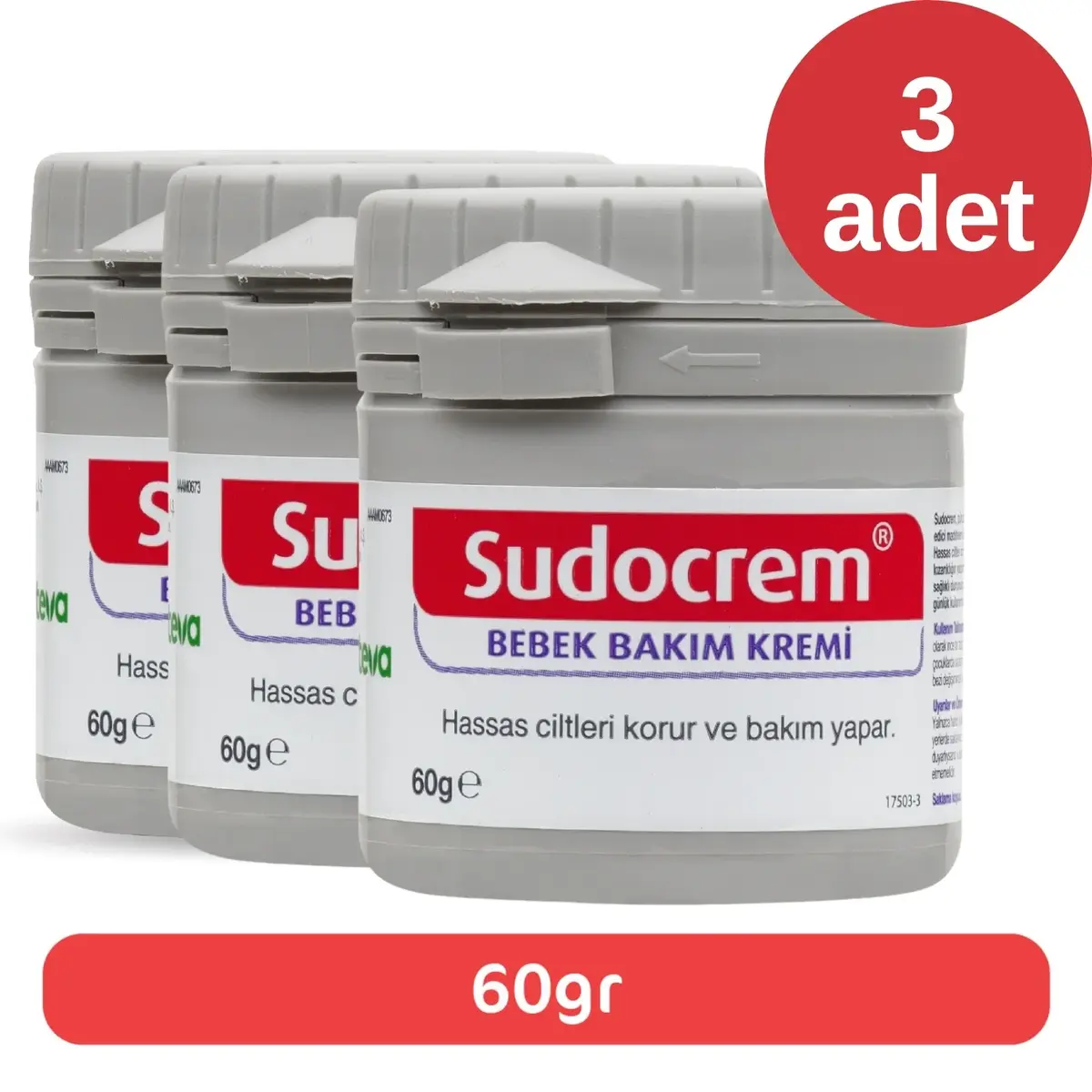 Sudocrem Bebek Bakım Kremi 60 gr x3